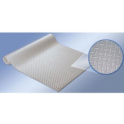 Cactus Mat 1051R-3R GRY Diamond Plate Runner - 3' x 75', Vinyl, Gray, Gray Vinyl
