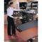 Cactus Mat 1640R-R332 Revers-A-Mat Safety Runner - 3' x 32', Rubber, Red, Anti-Fatigue Black Rubber, 3/8