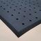 Cactus Mat 2200R-C3H Black Cloud Runner w/ Drain Holes - 3' x 75', Nitrile, Black, Drainage Holes, Grease-proof