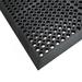 Cactus Mat 4420-CSWB VIP Duralok Mat w/ Bevel - Single, 3' x 5', Black, Beveled Edge, Anti-Fatigue