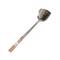 Town 33943 Stainless Wok Shovel 4 X 3 3/4 in, Wood Handle, 16 in, 16", Stainless Steel