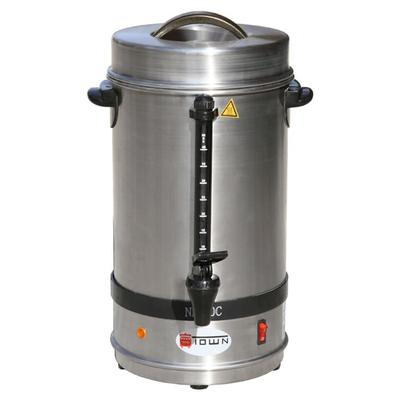 Town 39115 3 1/10 gal Low Volume Brewer Coffee Urn w/ 1 Tank, 120v, Stainless Steel, Water Level Indicator