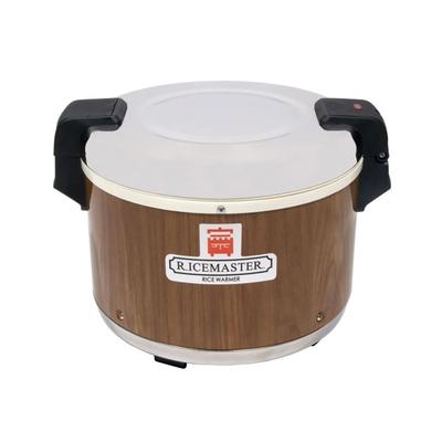 Town 56916W 18 qt Electric Rice Warmer, Wood Grain Exterior, 120 V, Stainless Steel, 120 V