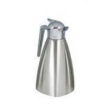 Spring USA 18600-5 34 oz Vacuum Insulated Beverage Server - Stainless Steel Liner, Brushed Stainless, Silver