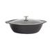 Spring USA 8258-7/27 Motif 3 qt Casserole Pan w/ Cover - Induction Ready, Aluminum/Ceramic, Bronze