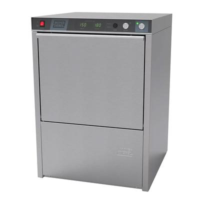 Moyer Diebel 201HT 208/1 High Temp Rack Undercounter Dishwasher w/ 25 Racks/hr Capacity, Built-in Booster, 208v/1ph, Integrated Booster Heater, Stainless Steel