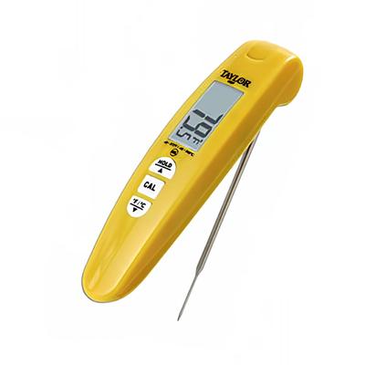 Taylor 9867FDA Folding Digital Probe Thermometer w...