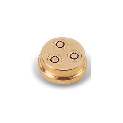 Avancini 20079 8mm #99 Maccheroni Rigati Die for 13317 Pasta Machine, Brass