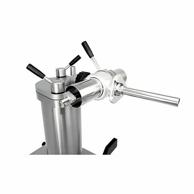 Omcan 46180 Portion Control Head For Hydraulic Stuffers, Silver