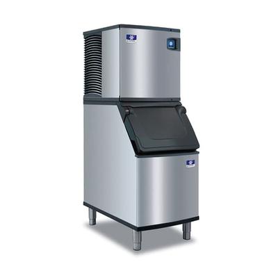 Manitowoc IDT0420W/D420 454 lb Indigo NXT Full Cube Commercial Ice Machine w/ Bin - 383 lb Storage, Water Cooled, 115v, Stainless Steel | Manitowoc Ice