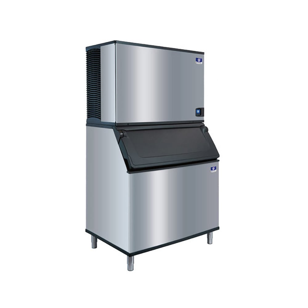 Manitowoc IYT1900A/D970 1965 lb Indigo NXT Half Cube Commercial Ice Machine w/ Bin - 882 lb Storage, Air Cooled, 208-230v | Manitowoc Ice