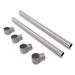 John Boos EBK-S14 Leg Bracing Kits for E-Series Sinks w/ 14" Bowls, Stainless, Fits Unit w/ 14" Bowls, Stainless Steel