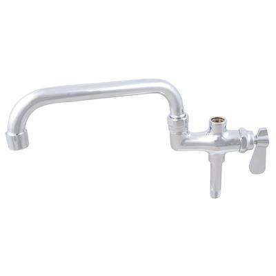 John Boos PB-AD-14LF Low Lead Add-On Faucet w/ 14" Swing Spout, Lead Free