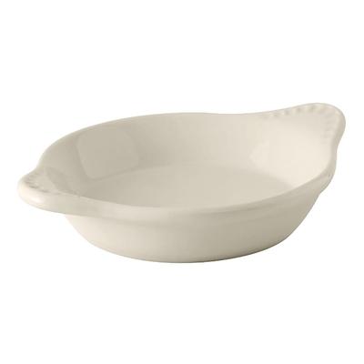Tuxton BEN-0602 6 oz. DuraTuxÂ© Shirred Egg Dish - Ceramic, American White/Eggshell