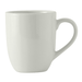 Tuxton BPM-160A 16 oz Milano Mug - Ceramic, Porcelain White