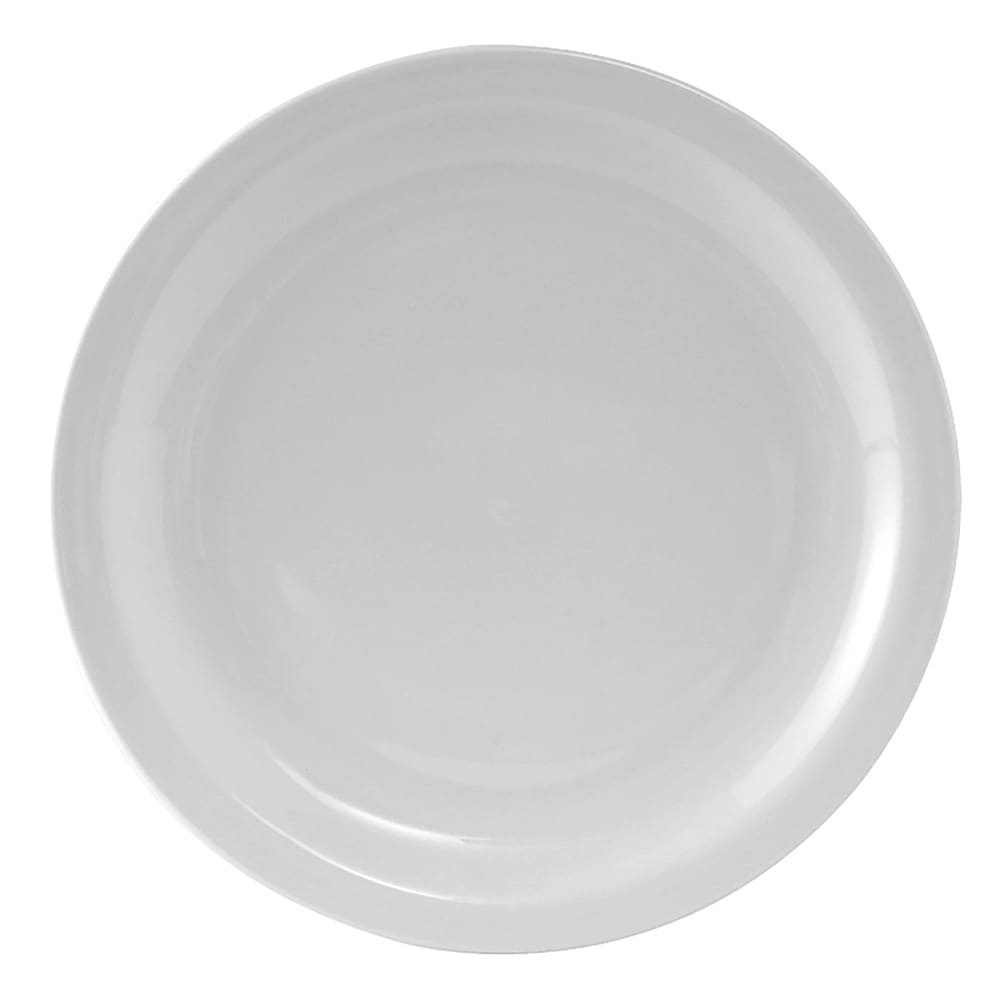 Tuxton CLA-054 5 1/2" Round Colorado Plate - Ceramic, Porcelain White, 3 Dozen