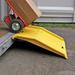 Eagle Manufacturing 1795CR Shipping Container Ramp w/ 750 lb Capacity - 36"L x 35"W x 6"H, Polyethylene, Yellow