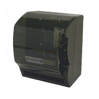 Thunder Group PLSTD393 Wall Mount Paper Towel Dispenser - Plastic, Transparent, Black