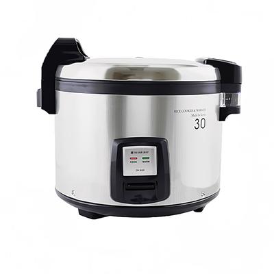 Thunder Group SEJ3201 30 cup Commercial Rice Cooker w/ Digital Controls, 110-120v, 30-cup Capacity, Stainless Steel