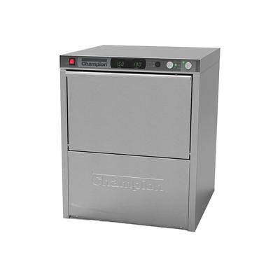 Champion UH-330B High Temp Rack Undercounter Dishwasher w/ 24 Racks/hr, Built-in Booster, 208-240v/1ph, Stainless Steel