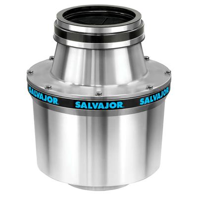 Salvajor 200-SA-ARSS Disposer Package, Sink/Trough Mount, Auto Reverse, 2 HP, 208v/3ph