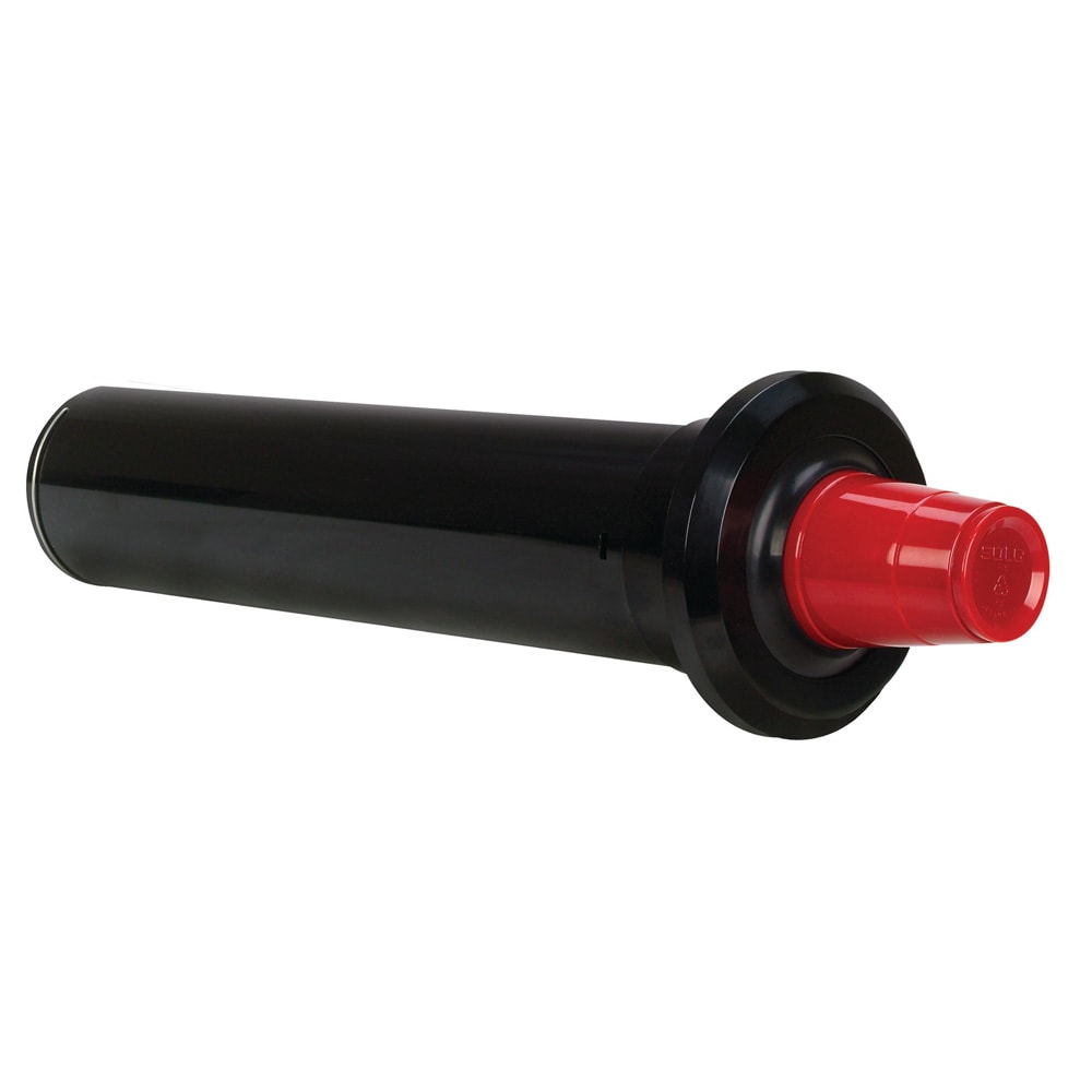 Dispense-Rite SLR-1F Cup Dispenser, Drop In, All Cup Types, Black