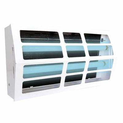 Gardner GT-200S Wall Mount Insect Light Trap w/ Glueboard - 1800 sq ft Range, White