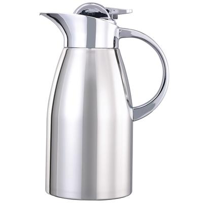 Service Ideas LVP1500 1 1/2 liter Elite Touch Coffee Server, Polished Finish, Silver