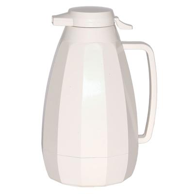 Service Ideas NG421WH 2 liter Coffee Server w/ Push Button Lid, White