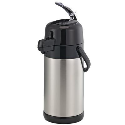 Service Ideas SECAL22S 2 1/5 Liter Lever Action Airpot, Stainless Steel Liner, Silver