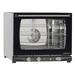 Cadco XAF-133 LineChef Half-Size Countertop Convection Oven, 208 240v/1ph, Manual Controls, Stainless Steel