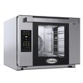 Cadco XAFT-04HS-TD Bakerlux Half-Size Countertop Convection Oven, 208 240v/1ph, Digital Touch Controls, Stainless Steel