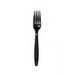 Empress E179001 (41751) Heavy Weight Disposable Forks - Plastic, Black, Unwrapped