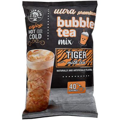 The Frozen Bean FG105343 56 oz Bubble Tea Mix, Tiger Milk