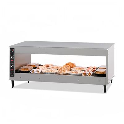 BKI SM-51 51" Self Service Countertop Heated Display Shelf - (1) Shelf, 120v, Silver