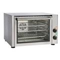 Equipex FC-34/1 Half-Size Countertop Convection Oven, 120v, Thermostatic Controls, 120 V, Stainless Steel