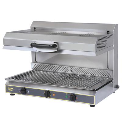 Equipex SEM-80VCH 208/3 32" Electric Salamander Broiler, 208v/3ph, Stainless Steel