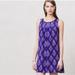 Anthropologie Dresses | Anthropologie Maeve Silk Petal Stamp Mini Dress | Color: Purple/White | Size: Xs