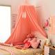 Kids Bed Canopy for Bedroom,Children Bed Canopy Round Dome Mosquito Net,Reading Room Decorations,Nursery Room Decorations,Kids Princess Play Tents,Hanging Blocking Light Canopy for Baby Color B