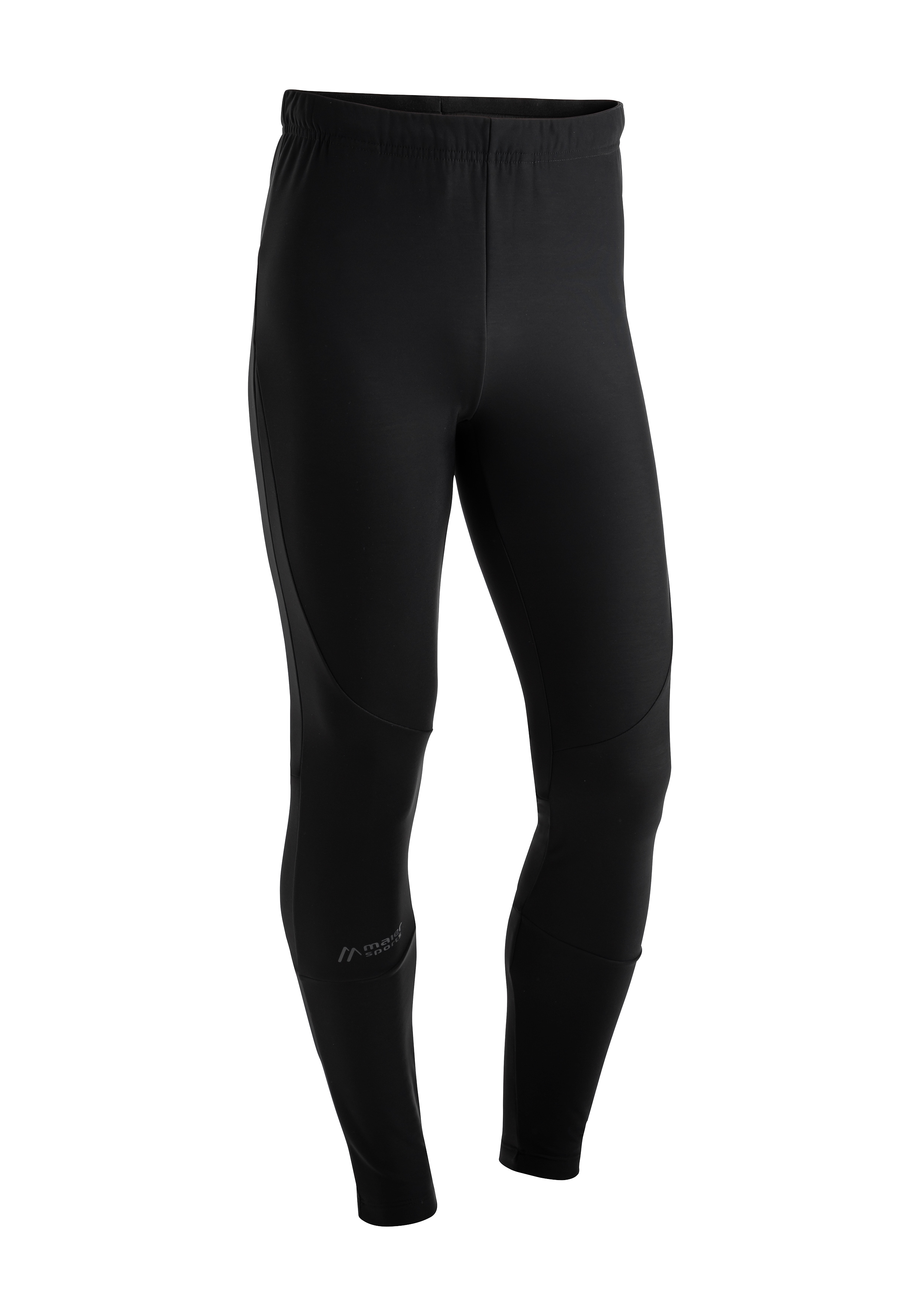 Funktionstights MAIER SPORTS "Unakit M", Herren, Gr. 54, Normalgrößen, schwarz, 85% Polyamid, 15% Elasthan, Hosen, atmungsaktive Sporttights für Touren und sportliche Einsätze Image