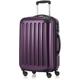 Hartschalen-Trolley HAUPTSTADTKOFFER "Alex" Gr. B/H/T: 41 cm x 65 cm x 26 cm 74 l, lila (aubergine) Koffer Handgepäck-Koffer