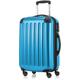 Hartschalen-Trolley HAUPTSTADTKOFFER "Alex" Gr. B/H/T: 41 cm x 65 cm x 26 cm 74 l, blau (cyanblau) Koffer Handgepäck-Koffer