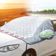 Pare-soleil de pare-brise avant de voiture avec magnétique anti-soleil anti-glace pare-soleil
