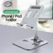 Support de téléphone portable de bureau en alliage d'aluminium, Support pliable pour tablette iPad, Support de bureau pour téléphone portable, Support paresseux pour Smartphone