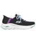 Skechers Women's Slip-ins: Arch Fit - Fresh Flare Sneaker | Size 8.0 | Black | Textile/Synthetic | Vegan | Machine Washable