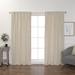 Luster Velvet Grommet Room Darkening Curtains - Stainless Steel Grommet Top (Single Panel)