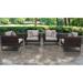 Amalfi 4 Piece Outdoor Wicker Patio Furniture Set 04g