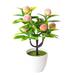 Welling Artificial Fruit Tree Lifelike Multipurpose Plastic Adorable Simulation Potting for Wedding