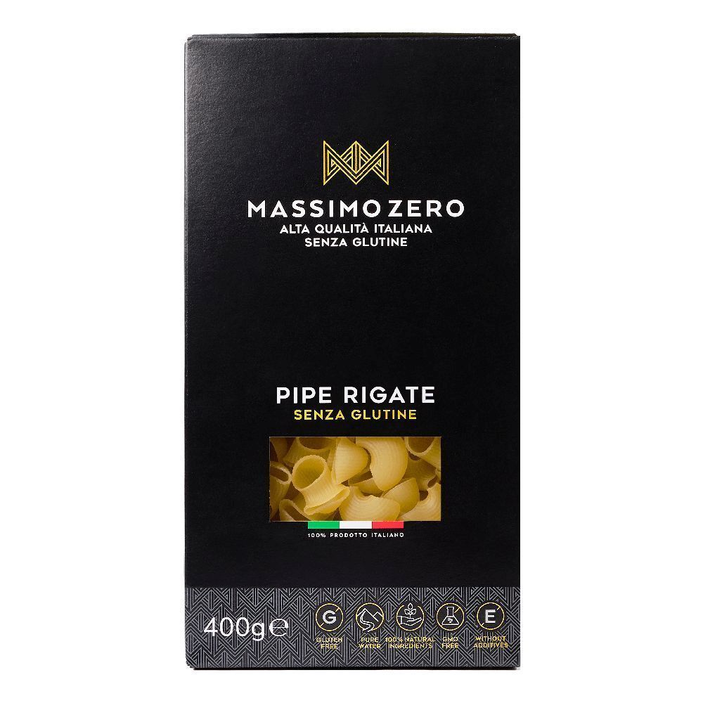 Massimo Zero Pipe Rigate Senza Glutine 400 g Altro