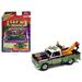 1966 Chevrolet Wrecker Tow Truck Ed Roth s Rat Fink: Keep on Truckin Towing Service Limited Edition to 4800 Pieces Worldwide 1/64 Diecast Model Car by Johnny Lightning